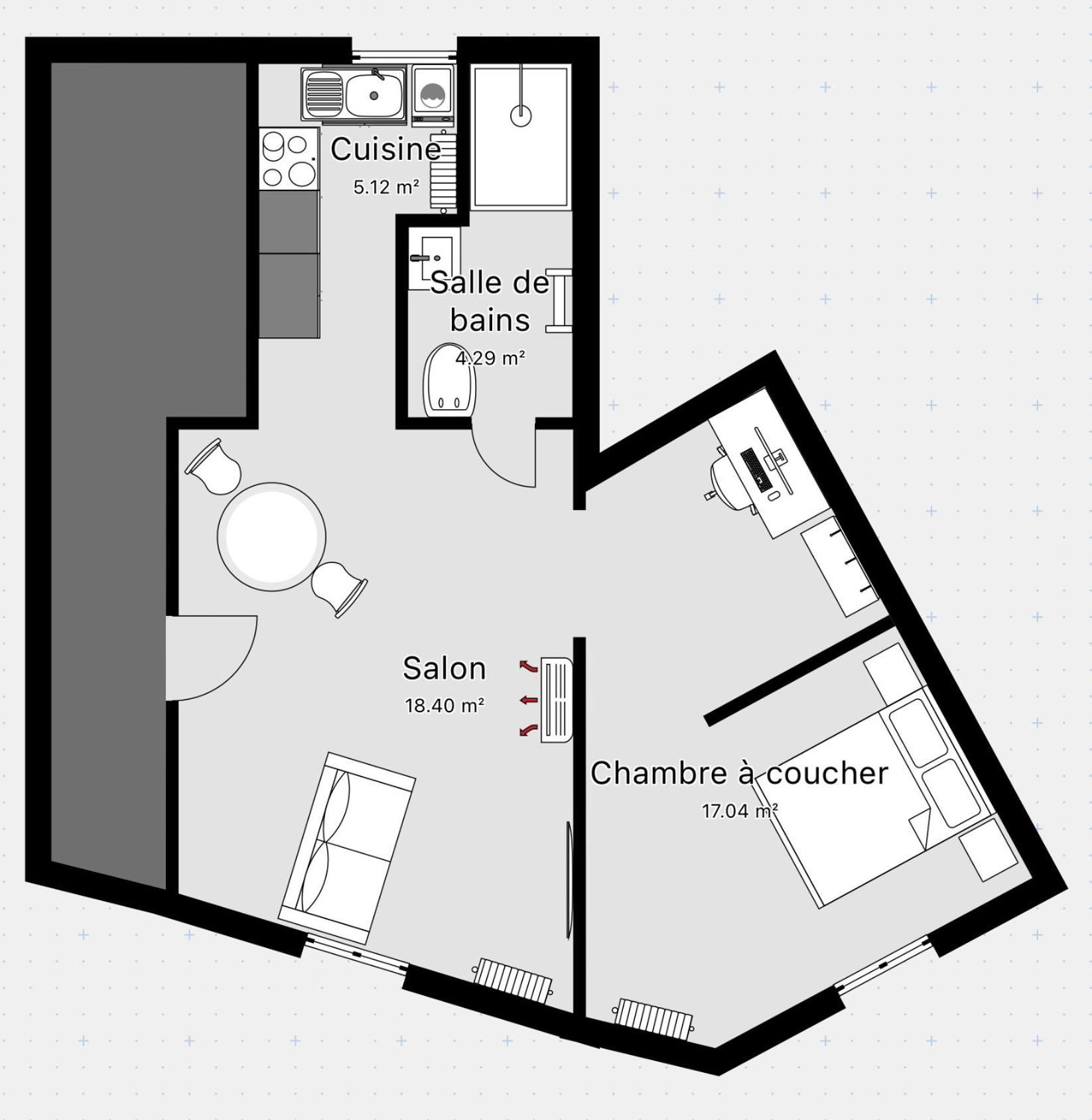 The Libournettes Apartment Phòng bức ảnh